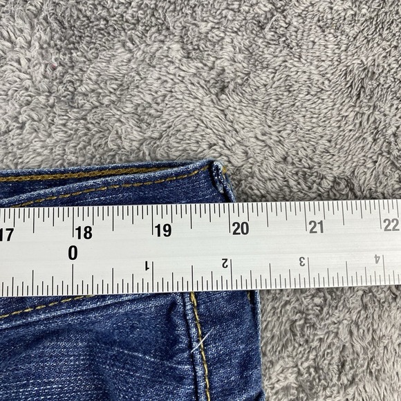 Levis 569 Loose Straight Fit Jeans Mens 38x31 Blue Medium Wash Denim Mid Rise - Picture 7 of 14